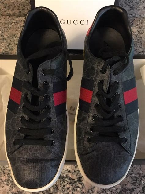 mens gucci sneakers size 8|authentic Gucci sneakers for men.